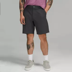 Shorts Chino Clássico dos homens personalizados Shorts Suave Fit estiramento bordo shorts de golfe Quick Dry Four-Way-Stretch curto para homem