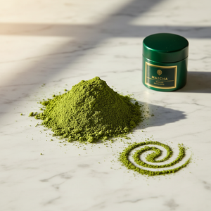 ผงชาเขียวมัทฉะวานิลลาเกรดอาหารออร์แกนิค 100% บริสุทธิ์ 1 กก. บรรจุในถังหรือขวด - Product Image 4