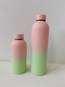 Bouteille isotherme en acier inoxydable à dégradé de couleurs, 350 ml-1000 ml, isolation 6-12 heures, anti-fuite, écologique, avec logo personnalisé - Product Image 3