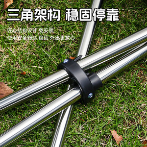Canne pliante Xinsi Hardware en acier, légère et portable, pour personnes âgées, utilisation en extérieur - Product Image 3