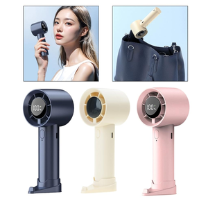 Hot Sale High-Speed USB <b>Mini</b> Portable Desktop and Handheld <b>Fan</b> with Digital Display for Outdoor Use - Product Image 2