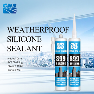 กาวซิลิโคนกันรั่ว GNS <span class=keywords><strong>S99</strong></span> สำหรับงานก่อสร้าง ขนาด 280 มล. 300 มล. 600 มล. - Product Image 3