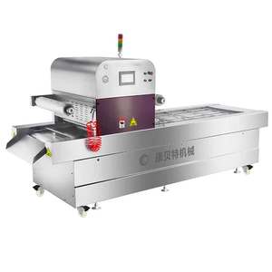 Tự động thịt xông khói chân không thermoforming da máy đóng gói chân không khay niêm phong máy cho rau và trái cây - Product Image 3
