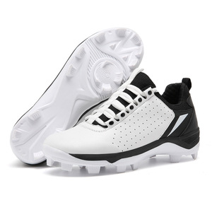 Chaussures de baseball pour hommes, chaussures d'entraînement de softball, baskets à crampons antidérapantes, respirantes, à lacets, pour le jeu sur le terrain - Product Image 3