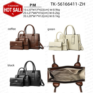 Nuovo Set Moda 2024 per Signore 3 in 1: <span class=keywords><strong>Portafoglio</strong></span> e Borsa <span class=keywords><strong>a</strong></span> <span class=keywords><strong>Tracolla</strong></span> in Pelle per Donne - Product Image 2