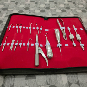 Juego de Instrumentos de Cirugía General de Calidad Premium, Acero Inoxidable, Uso Manual en Clínica Dental, Certificado CE ISO - Product Image 1