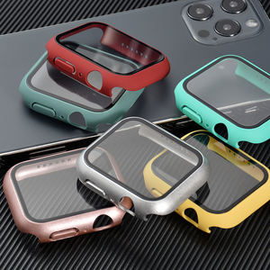 อุปกรณ์เสริมนาฬิกา RYB ฟิล์มกระจกนิรภัย เคสแข็งสำหรับ <span class=keywords><strong>Apple</strong></span> <span class=keywords><strong>Watch</strong></span> Series 9 <span class=keywords><strong>8</strong></span> 7 ขนาด 41 มม. 45 มม. 40 มม. 44 มม. เคสกันกระแทก ขนาด 38 มม. 42 มม. - Product Image 4