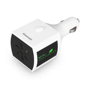 Amazon popolare bel Design rimuovere il tasso di polvere 99.99% influenza camera auto High-end ioni negativi purificatore d'aria bianco elettrico