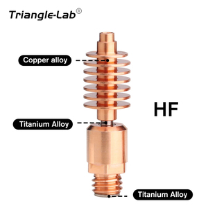 Trianglelab Dragon Heatbreak, cœur en céramique résistant aux hautes températures, hotend lumineux GF CR, utilisation industrielle, 6 mois - Product Image 2
