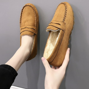 DS0142 Pisos con forro de piel Moa Elegante DISEÑO DE mocasín - Product Image 1