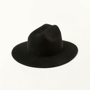 Sombreros Fedora de Fieltro de Pelo Sintético de Color Sólido de Alta Calidad al por Mayor - Product Image 4