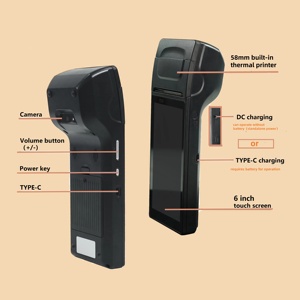 Terminal de point de vente portable Android 10 avec imprimante thermique pour système de billetterie de bus, solution logicielle en ligne ou hors ligne, machine de point de vente - Product Image 5