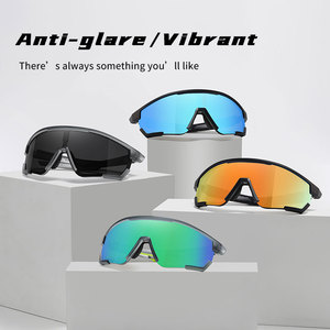 Lunettes de <span class=keywords><strong>soleil</strong></span> sport polarisées personnalisées TR90, verres UV400, design antidérapant, pour course à pied, golf, randonnée, fournisseur de lunettes de <span class=keywords><strong>soleil</strong></span> de sport - Product Image 2
