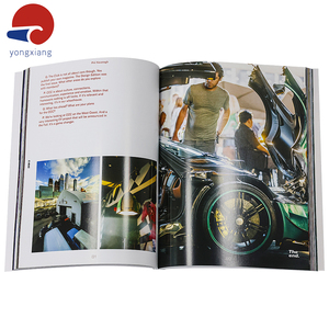 Catalogue de papier d'art couverture souple personnalisé en usine Reliure parfaite <span class=keywords><strong>Magazine</strong></span> Catalogue <span class=keywords><strong>automobile</strong></span> Impression Papier offset en carton - Product Image 1