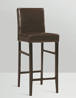 Tabouret de bar réglable en cuir avec repose-pieds Offre Spéciale dos court pivotant métal moderne mexique cuisine Style emballage meubles couleur