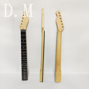 Accesorios para Guitarra, Mástil para Guitarra <span class=keywords><strong>El</strong></span>éctrica, Material de Arce, 22 Trastes, para Diestros, Acabado en Arce, 3 Colores - Product Image 5