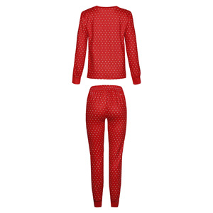 Vente en gros pour le Nouvel An : Ensemble de vêtements de nuit imprimés, pyjamas de Noël, vêtements assortis pour père, mère, enfants et bébés, tenues assorties rouges pour la famille - Product Image 5