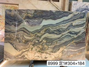 Lastre di Lusso in Quarzite Caravaggio, Quarzite Blu, Pietra Brasiliana, Granito per Piani di Lavoro e Decorazione Murale - Product Image 4