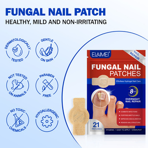 ELAIMEI 21 Pièces Soin Réparateur Nocturne des Ongles Anti-Champignon Bâton de Renouvellement Traitement des Ongles d'Orteils Fongiques Patchs pour la Santé des Ongles - Product Image 3