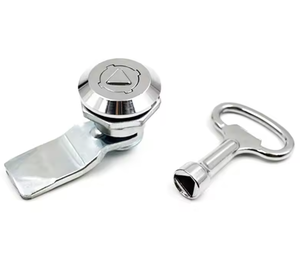 FS6525 Zinc Alliage Triangle Noyau De <span class=keywords><strong>Serrure</strong></span> Antipoussière Armoire Électrique Rotatif Langue Cylindrique <span class=keywords><strong>Serrure</strong></span> À Came Ms773-<span class=keywords><strong>4</strong></span> - Product Image 1