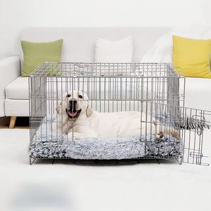Moderne Winter warm verdickte lange Plüsch umwelt freundliche Hunde bett matte Wasch bare große Sofa matte Soft Sleeping Kennel Pet Supplies - Product Image 3
