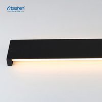 Applique murale LED moderne en aluminium pour extérieur, éclairage décoratif mural haut/bas pour couloirs