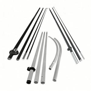 Mástil de Pluma para Bandera de 14 pies, Kit de Mástil Publicitario Antiviento de Aluminio para Playa, Bandera Serigrafiada - Product Image 1