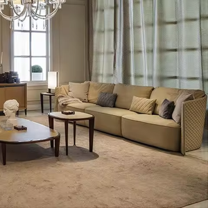 Set di Divani <span class=keywords><strong>Componibili</strong></span> Moderni a 3 Posti, Arredamento di Lusso per <span class=keywords><strong>Soggiorno</strong></span>, Design Italiano Confortevole - Product Image 2