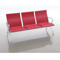 Chaises de lien de rangée de banc d'attente d'hôpital avec des sièges de coussin d'unité centrale chaise d'attente 3 places chaise d'aéroport