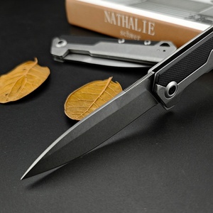 Navaja de bolsillo Ker shaw OBLIVION 3860, antideslizante, G10, DIY, OEM, portátil, EDC, plegable, para exteriores, supervivencia, caza, herramienta, camping, regalo - Product Image 3
