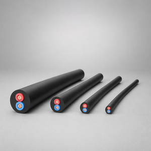 Cable <span class=keywords><strong>de</strong></span> Silicona <span class=keywords><strong>de</strong></span> 2 Núcleos Rojo y Negro, 8 10 12 14 16 18 AWG, Cable <span class=keywords><strong>de</strong></span> Alimentación Flexible <span class=keywords><strong>de</strong></span> Doble Núcleo con Revestimiento OFC <span class=keywords><strong>para</strong></span> Inversor <span class=keywords><strong>de</strong></span> Batería Solar DC - Product Image 1