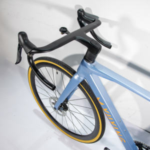 Vélo de route électrique sans fil avec guidon en carbone T700 700C *28c, roues en alliage, frein à disque hydraulique 160 mm - Product Image 5