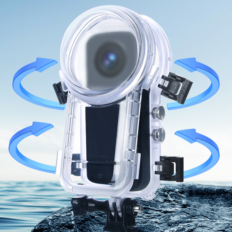 HONGDAK Invisible Dive Case 50M Diving Waterproof New Accessories Underwater Housing Case for Insta 360 X4