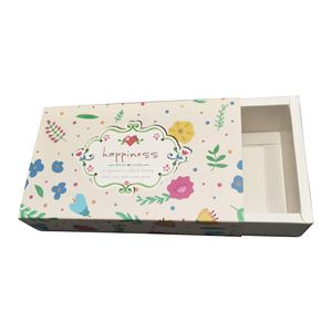 Caja Deslizante de Lujo con Laminación Brillante Personalizada FX, con Cinta y Cordón, Caja de Regalo con Cajón, Empaque Premium para Joyería - Product Image 6