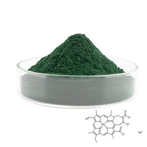 Pigment alimentaire naturel soluble dans l'eau 99% <span class=keywords><strong>sodium</strong></span> cuivre chlorophylle <span class=keywords><strong>sodium</strong></span> cuivre chlorophylline poudre chlorophylle - Product Image 1