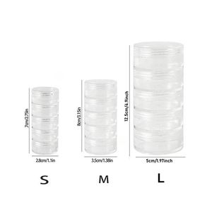 Wholesale 9*9Cm Pe Jewelry Gift <b>Plastic</b> Film <b>Display</b> Transparent Storage <b>Box</b> Custom Logo - Product Image 2