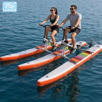 Bateau flottant plat de style SUP à deux places, cadre en aluminium résistant à l'usure, pour rivière, facile à ranger, de Chine, Lumark