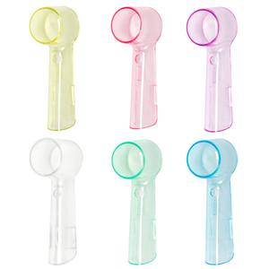 Têtes de brosse à dents en plastique écologiques multicolores, couvre-brosse à dents électrique <span class=keywords><strong>Oral</strong></span> B, remplacement, lot de 6 - Product Image 4