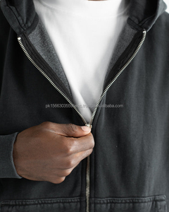 Top vente entièrement personnalisé plaine hommes sweats à capuche zippés 100% coton/Polyester impression numérique respirant hiver chaud - Product Image 4