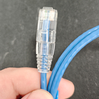Cable de Conexión de Red HOTION CAT 6 AWG24/26/28, Cable UTP Delgado para Interiores, PC, Laptop, Alta Velocidad