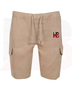 Shorts de sport unis pour hommes, pantalons courts en coton pour le fitness, jogging, shorts de gymnastique décontractés pour hommes, nouveauté - Product Image 1