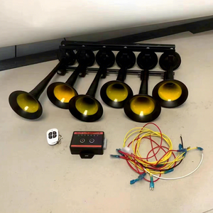 Control remoto sin batería serie AS199 música 6 tubos <span class=keywords><strong>trompeta</strong></span> Linda melodía 24V o 12V seis <span class=keywords><strong>trompeta</strong></span> eléctrica Musical bocina <span class=keywords><strong>de</strong></span> aire - Product Image 1