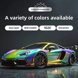 Película protectora autoadhesiva de TPU para el cuerpo, envoltura PPF metálica brillante para automóviles, 10 años de garantía - Product Image 4