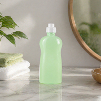 Ensemble d'emballages cosmétiques professionnels personnalisables en PEHD, fût de 300 ml avec pots pour le stockage de nettoyants faciaux quotidiens