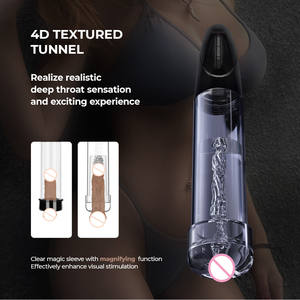 Vakuum gerät Mastur bator für Mann Puppe elektrische Saug vergrößerung schöne männliche Erwachsene Neuheit <span class=keywords><strong>Penis</strong></span> Pump Extender - Product Image 4