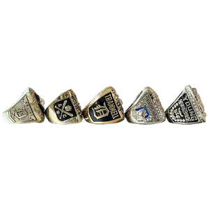 Set de Anillos de Campeón de Detroit, 5 Anillos de los Tigres de la Liga Americana de Béisbol, Anillo de Campeonato Personalizado, Chapado en Oro/Plata, Regalos de Alta Calidad - Product Image 5