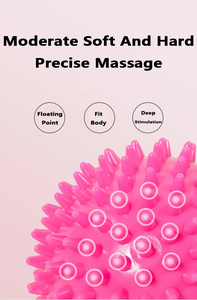 Durable PVC Spiky Massage Ball Trigger Point Sport Fitness Hand Foot Pain Relief Plantar Fasciitis Reliever Hedgehog 7.5cm Balls - Product Image 6