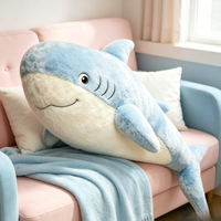 OEM ODM Coussin en peluche requin personnalisé, Peluche requin réaliste, Jouet en peluche pour dormir, Coussin décoratif pour canapé et décoration intérieure