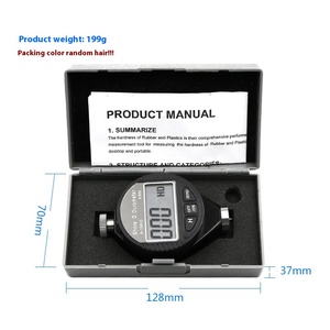 Durómetro Digital Electrónico con Pantalla LCD A/C/D para Pruebas de Dureza de Silicona, Plástico, Caucho y Neumáticos - Product Image 6