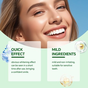 Tiras y Adhesivos Blanqueadores de Dientes <span class=keywords><strong>V34</strong></span> Púrpura Sin Peróxido, Sin Sabor Artificial, Personalizables, para una Limpieza Dental Saludable - Product Image 5